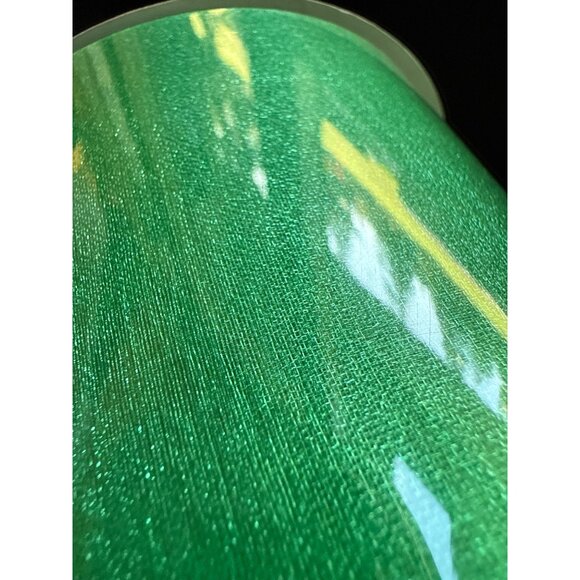 Green Tulle Christmas Ribbon 2.5IN X 90FT Hobby Lobby Craft Decor Crafting - Picture 4 of 6